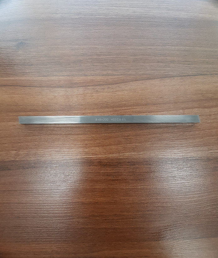 تیغچه تراشکاری چهارگوش کبالت %8 سایز 200×8×8