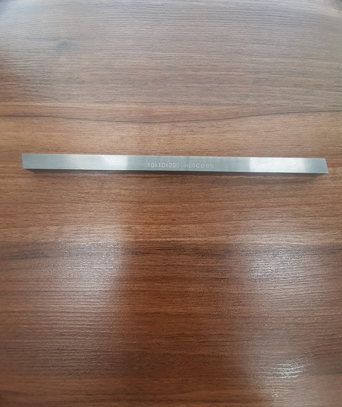 تیغچه تراشکاری چهارگوش کبالت %8 سایز 200×10×10
